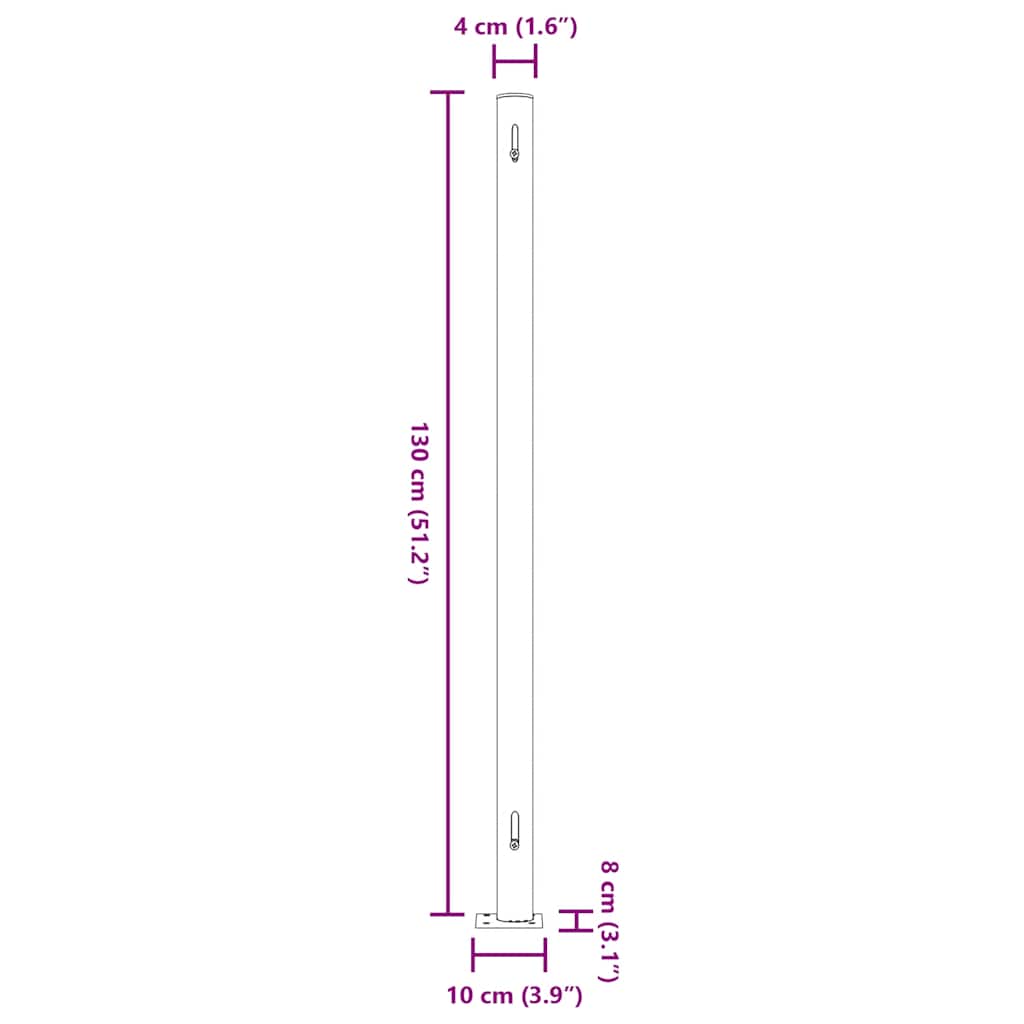 sammenrullelig sidemarkise til terrassen 220x500 cm cremefarvet