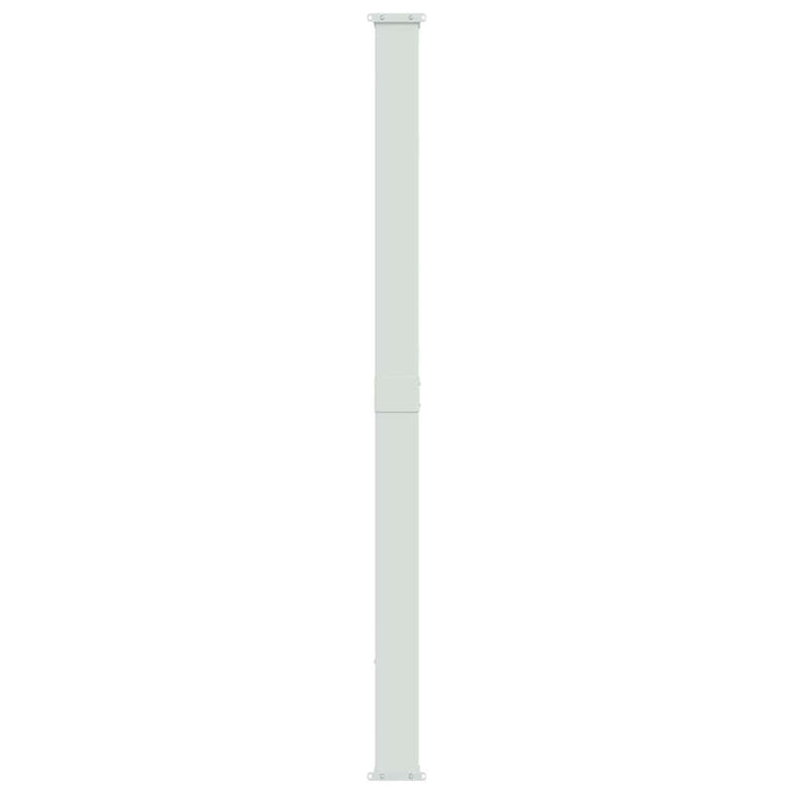 sammenrullelig sidemarkise til terrassen 220x500 cm grå