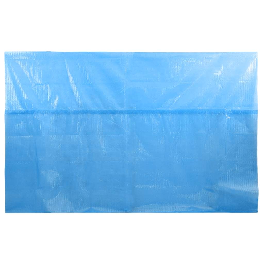 rektangulært poolovertræk 800x500 cm PE blå