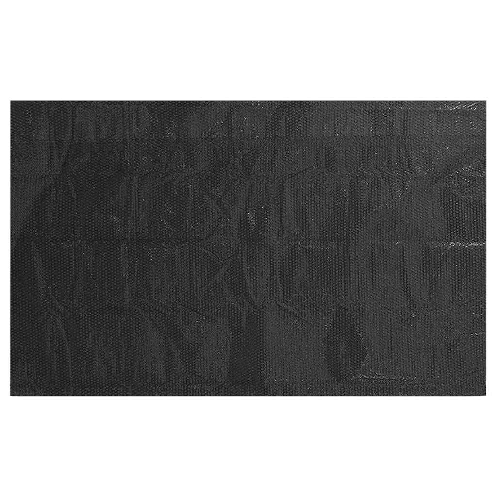 rektangulært poolovertræk 500x300 cm PE sort