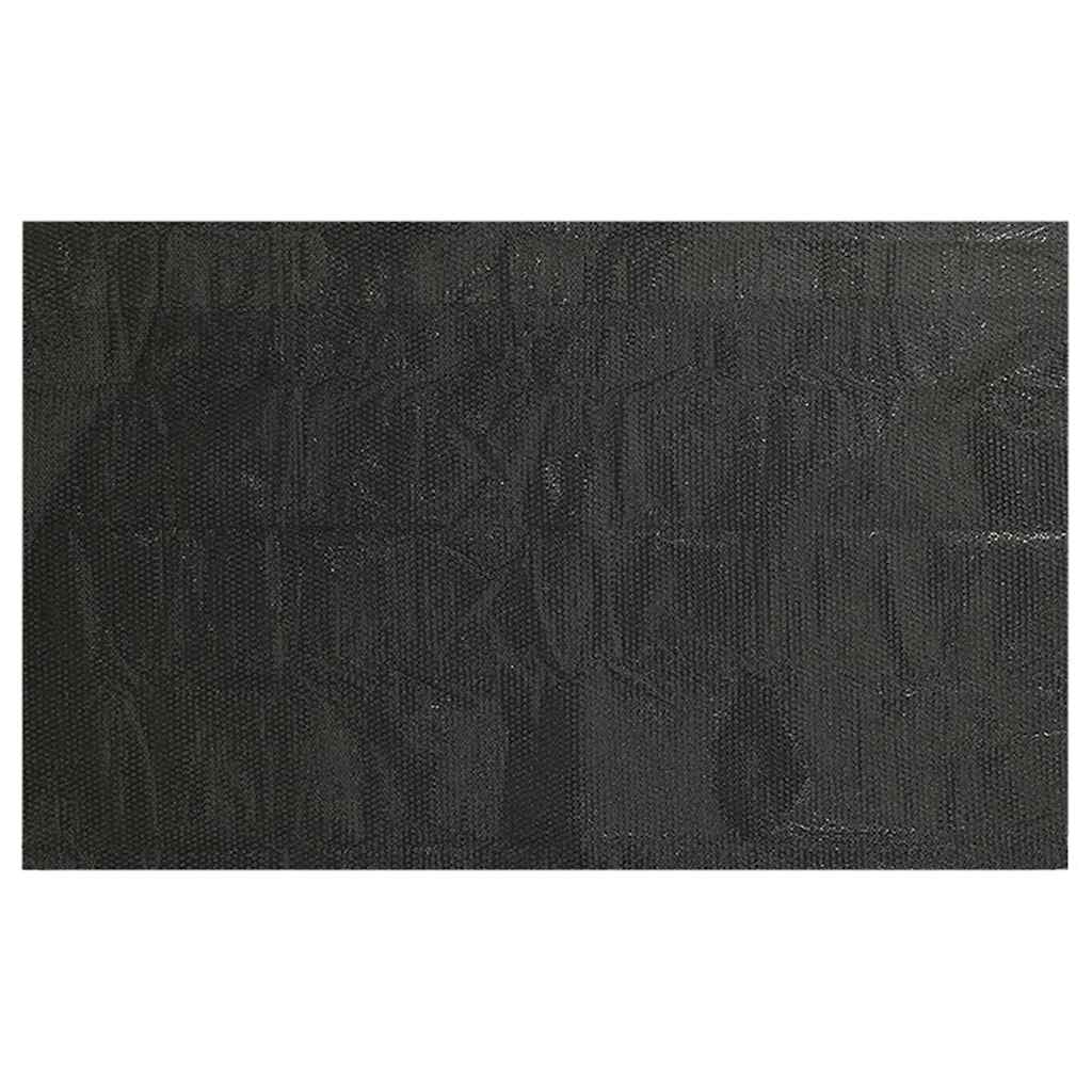 rektangulært poolovertræk 600x400 cm PE sort