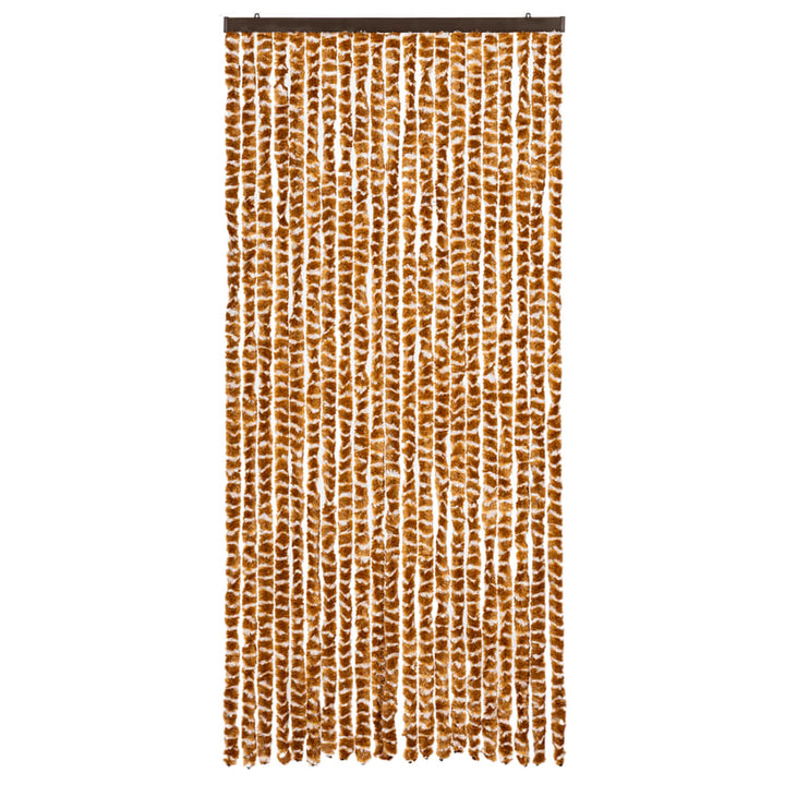 insektgardin 90x220 cm chenille okker og hvid