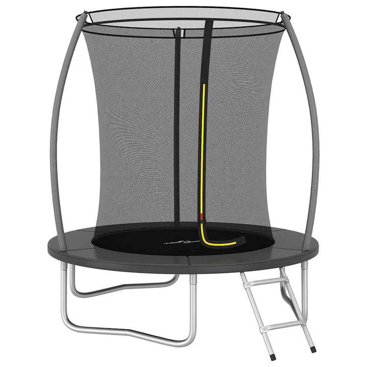 trampolinsæt 183x52 cm 80 kg rund