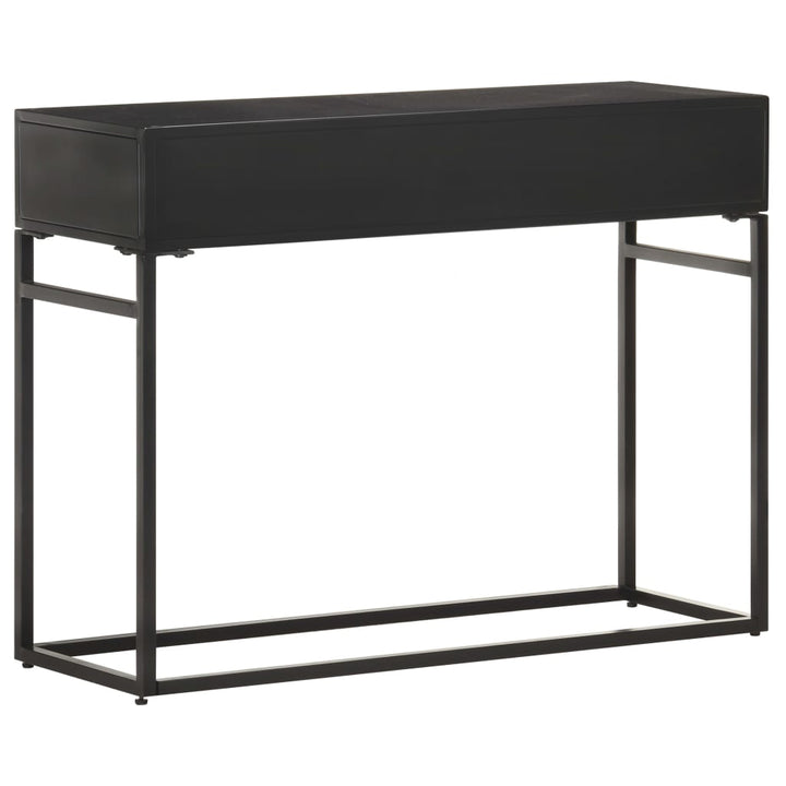 konsolbord 100x35x75 cm massivt mangotræ