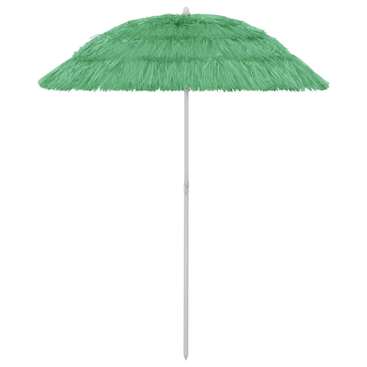 Hawaii-strandparasol 180 cm grøn