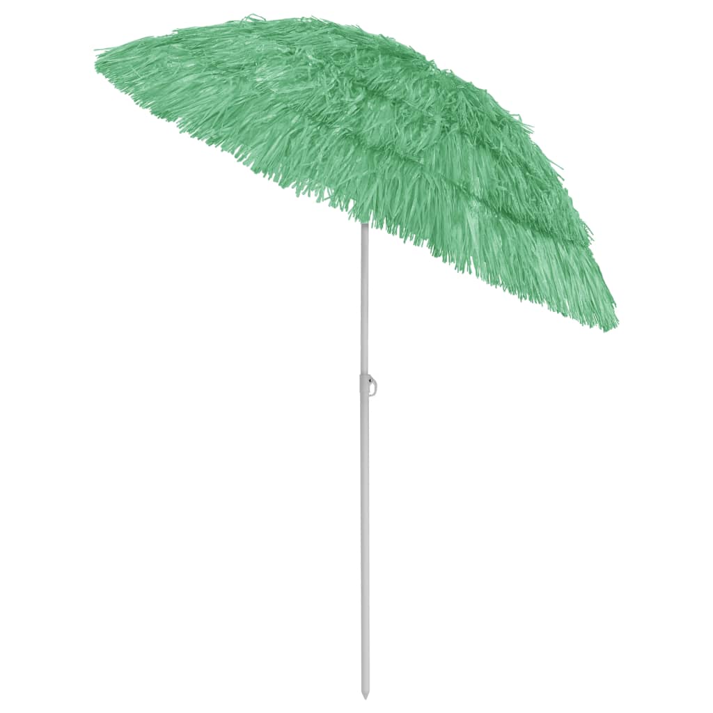 Hawaii-strandparasol 180 cm grøn