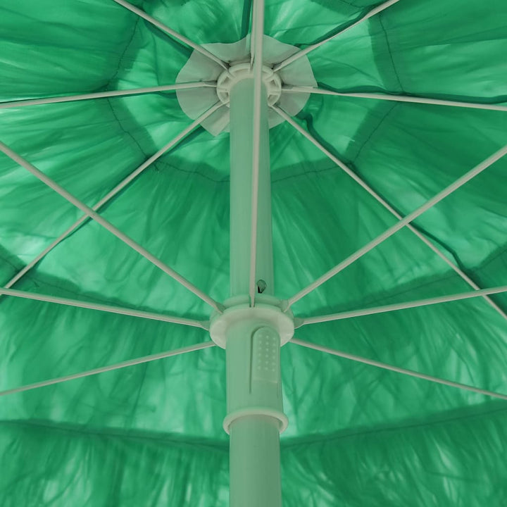 Hawaii-strandparasol 180 cm grøn