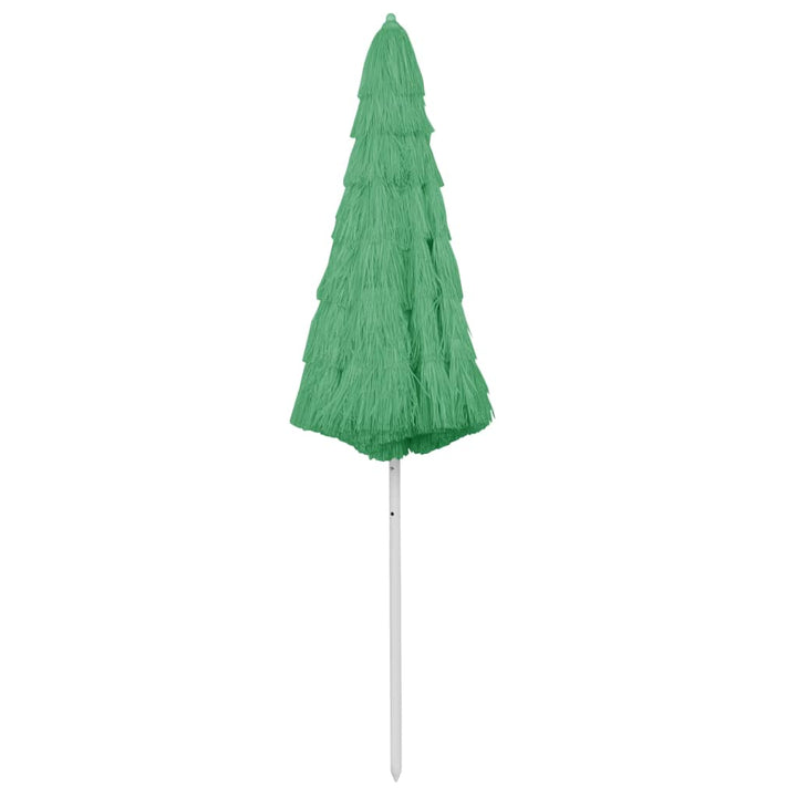 Hawaii-strandparasol 300 cm grøn