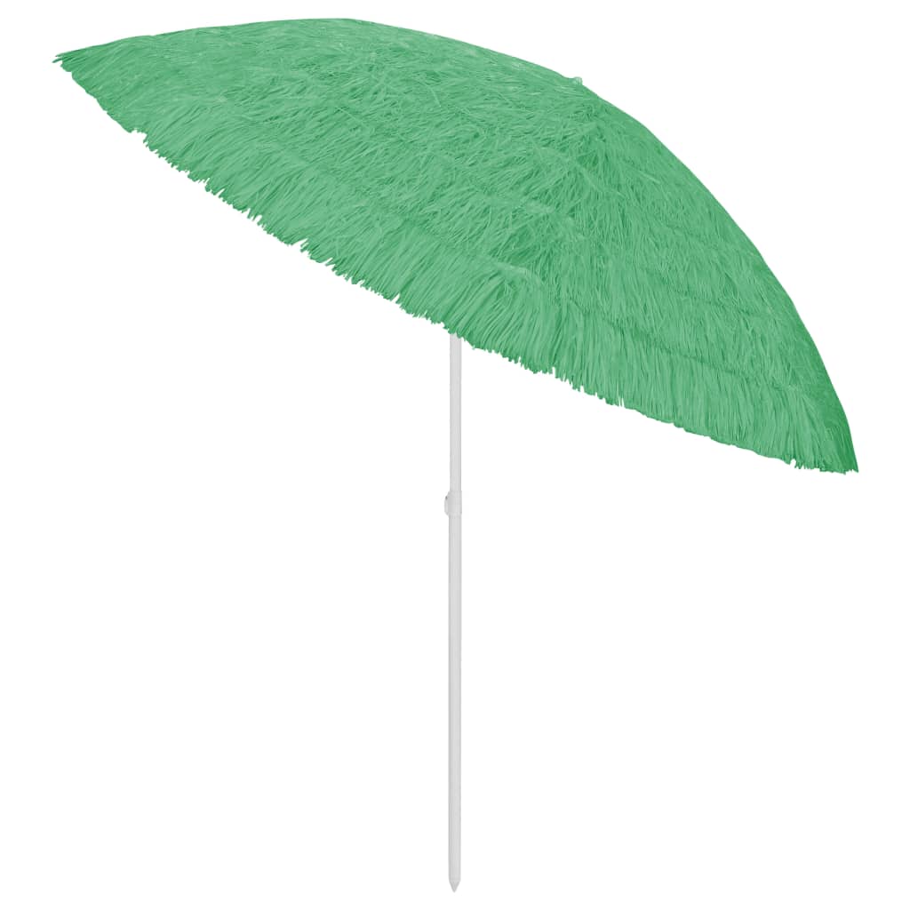 Hawaii-strandparasol 300 cm grøn