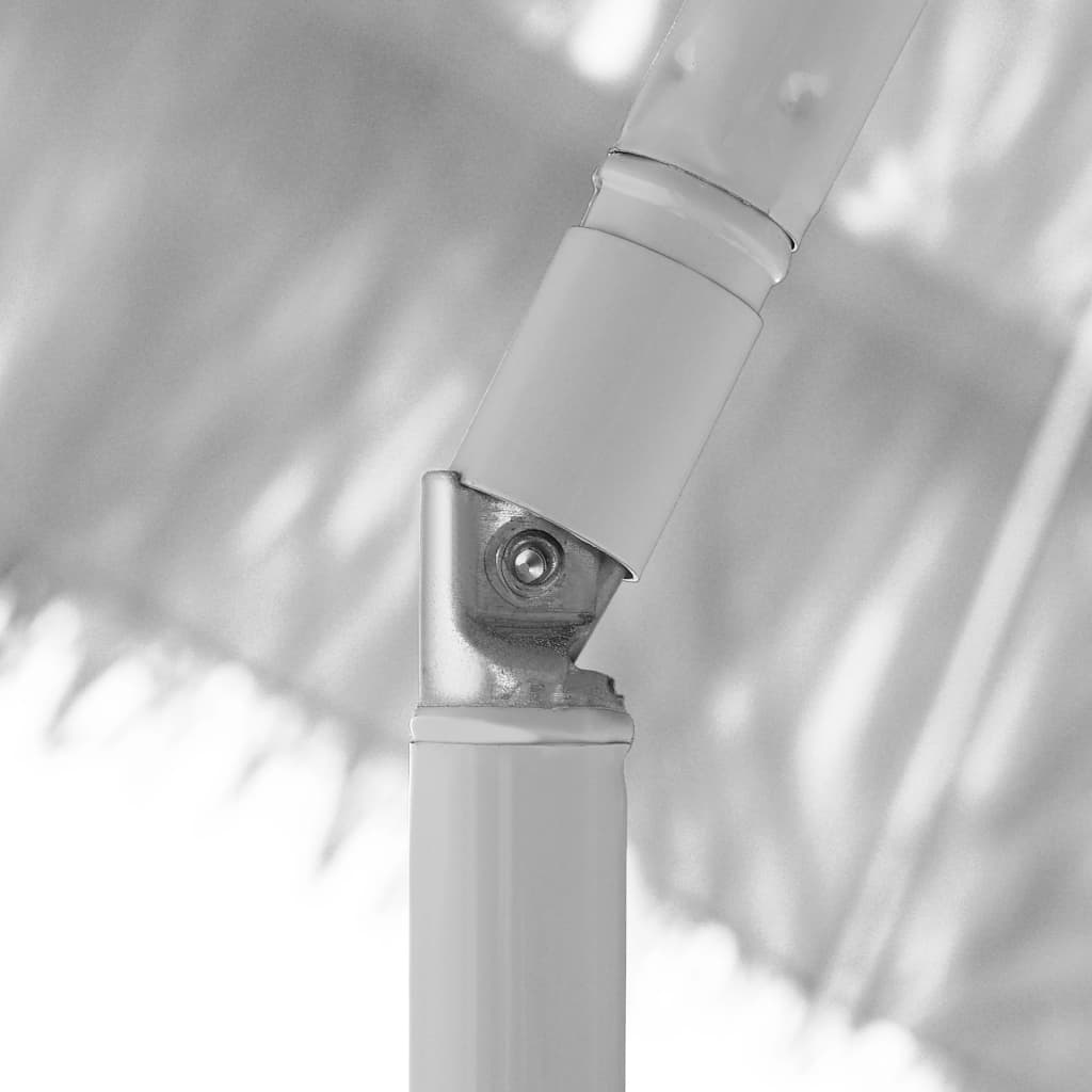 Hawaii-strandparasol 180 cm hvid