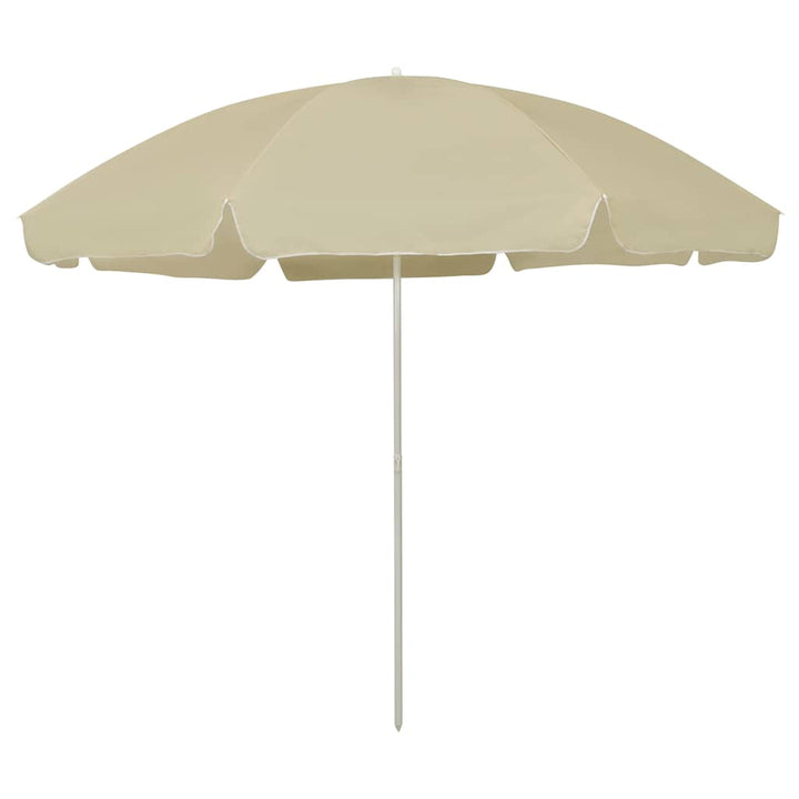 strandparasol 300 cm sandgul