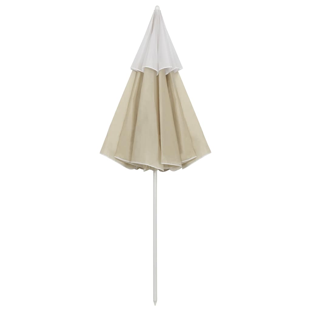 strandparasol 300 cm sandgul