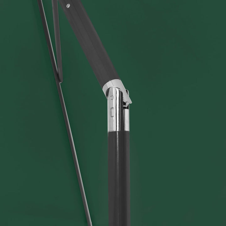 strandparasol 180x120 cm grøn