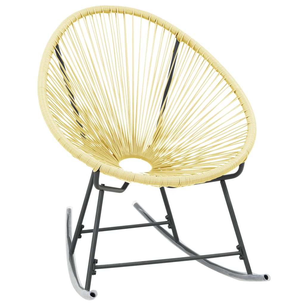 udendørs Acapulco-stol polyrattan beige