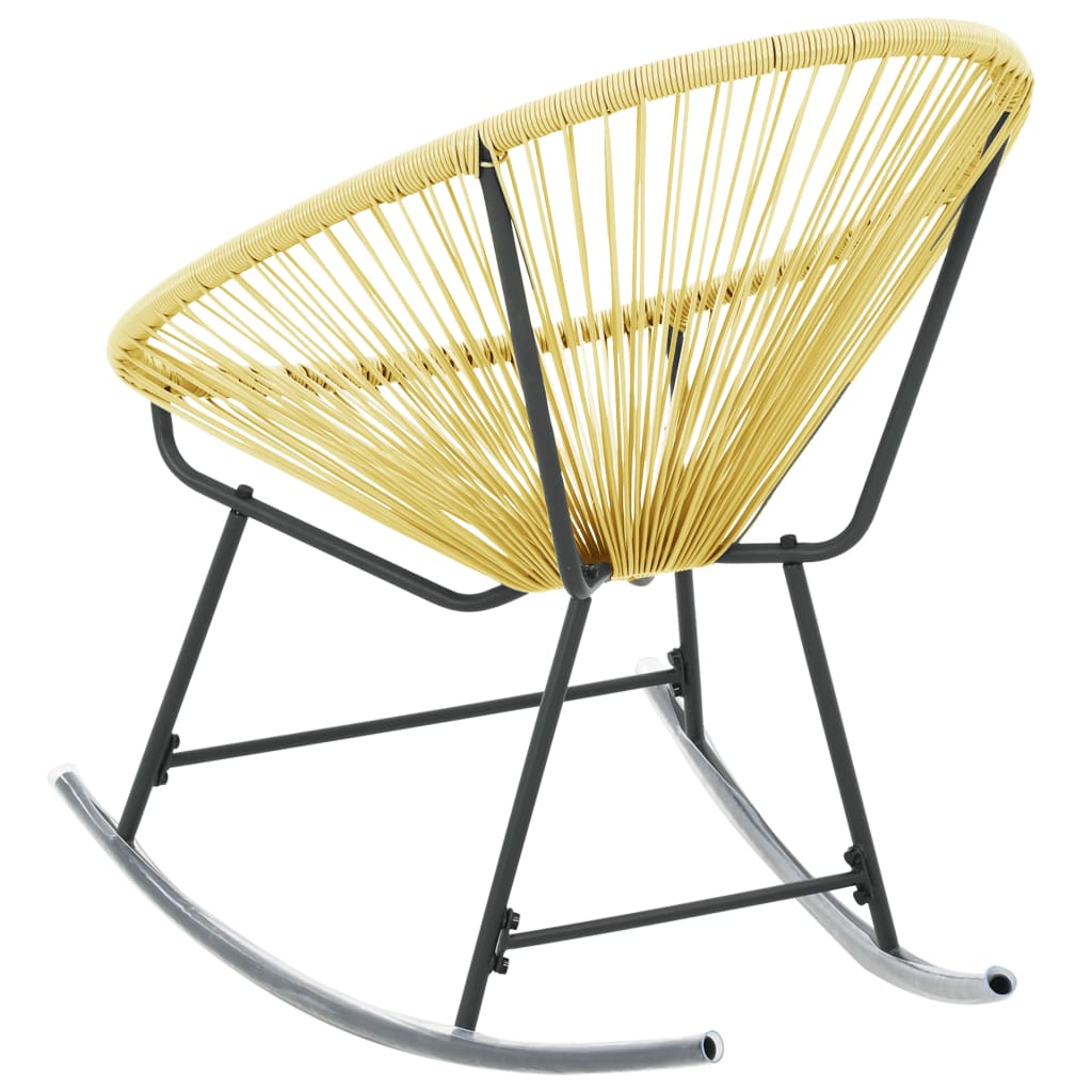 udendørs Acapulco-stol polyrattan beige