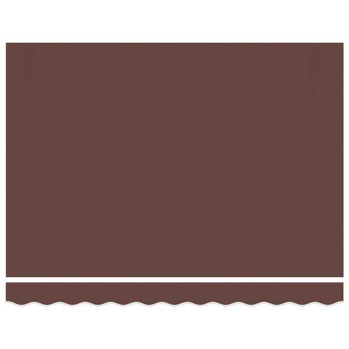 udskiftningsdug til markise 350x250 cm polyester brun