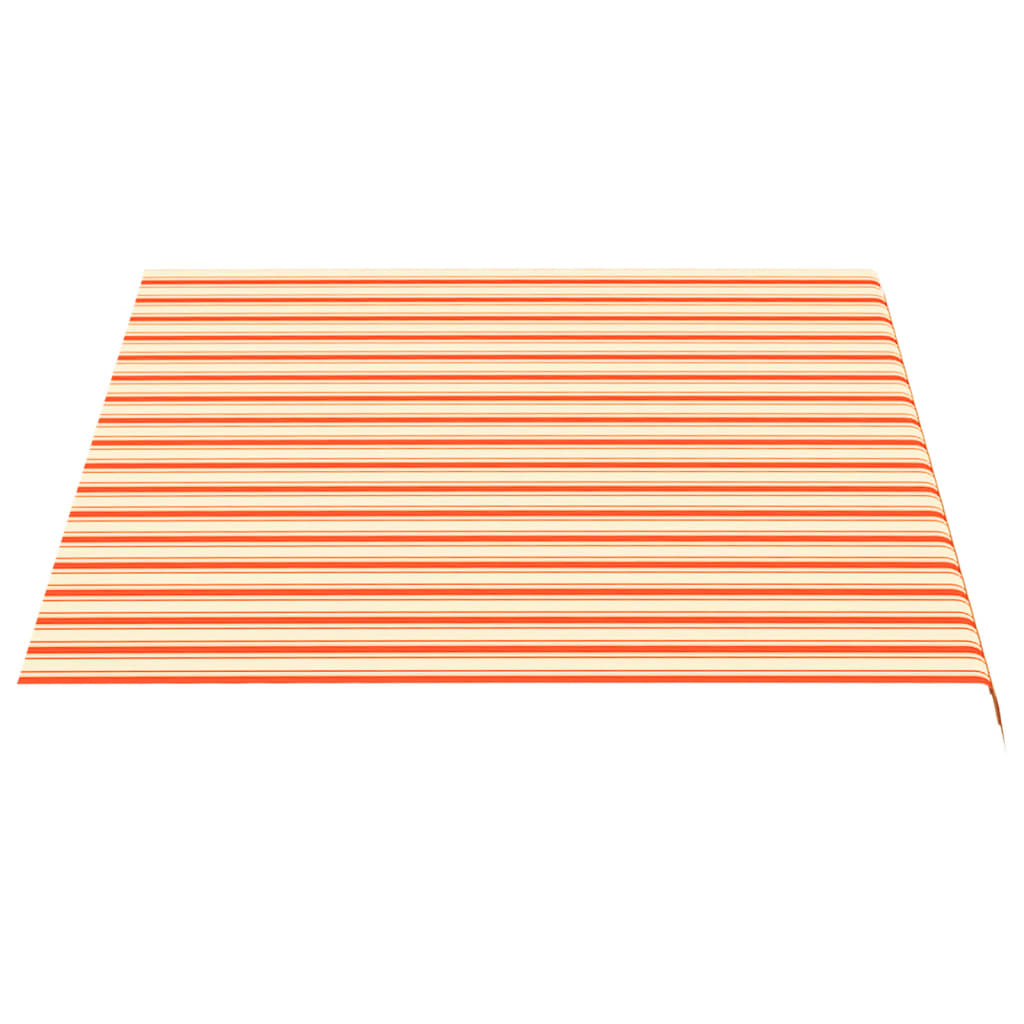 udskiftningsdug til markise 3,5x2,5 m gul og orange