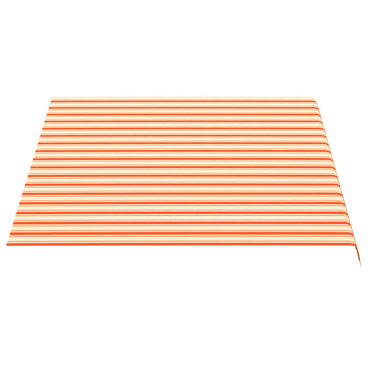 udskiftningsdug til markise 3,5x2,5 m gul og orange