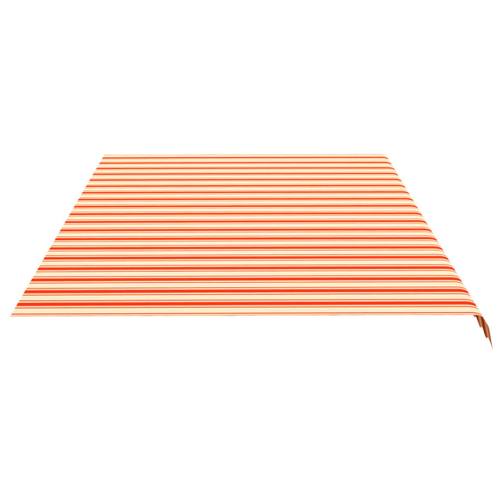 udskiftningsdug til markise 6x3,5 m gul og orange