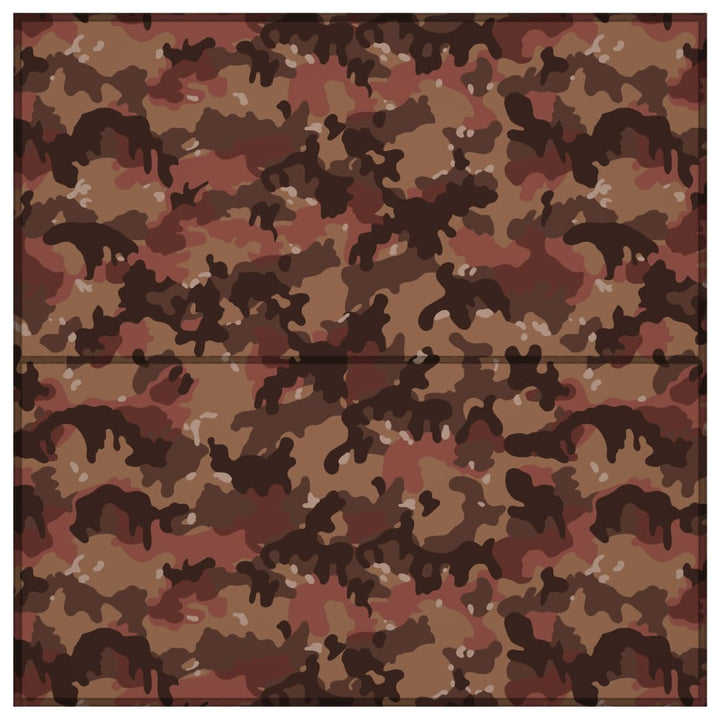 udendørs presenning 4x4 m camouflagefarvet