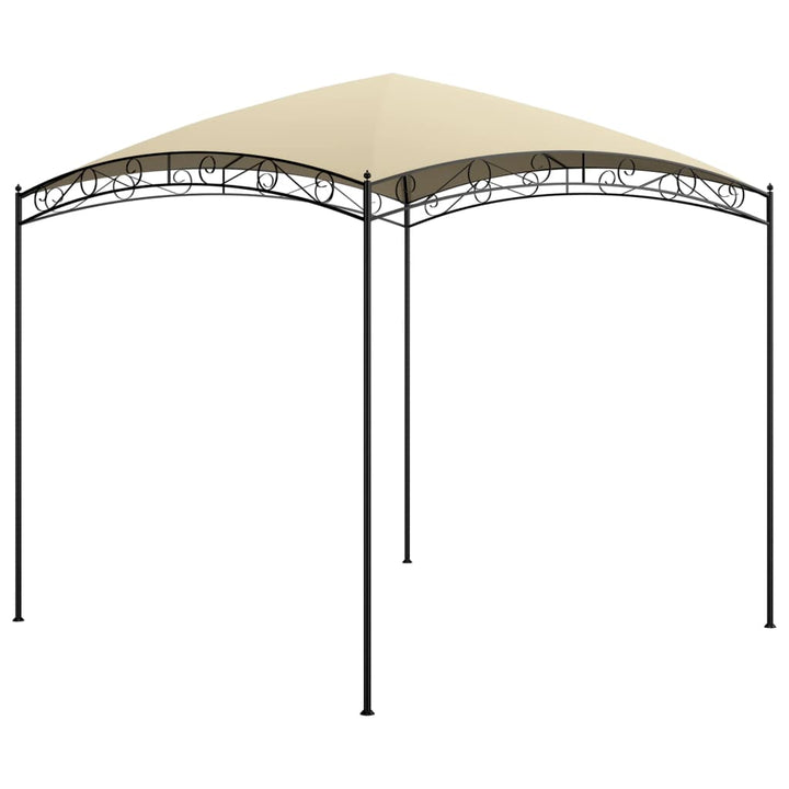 pavillon 3x3x2,65 m 180 g/m² cremefarvet