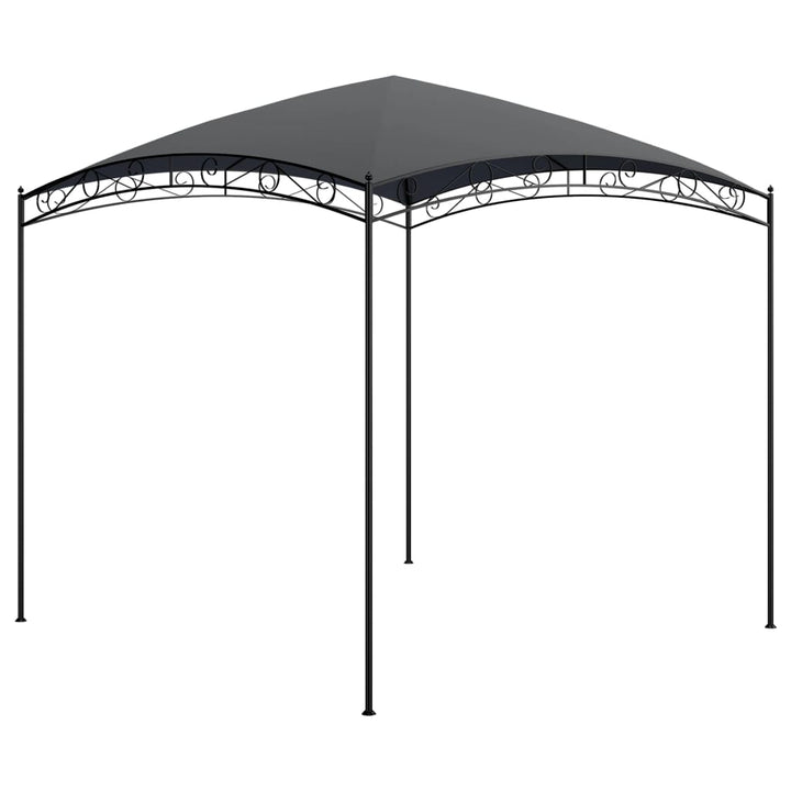 pavillon 3x3x2,65 m 180 g/m² antracitgrå