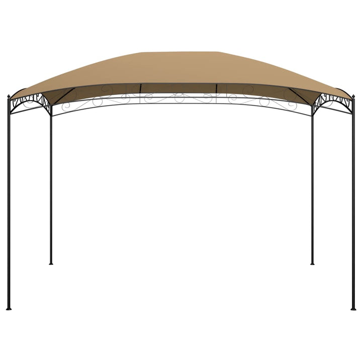 pavillon 3x4x2,65 m 180 g/m² gråbrun