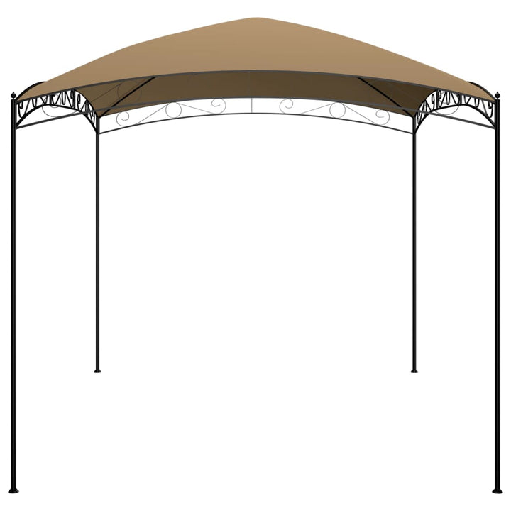pavillon 3x4x2,65 m 180 g/m² gråbrun