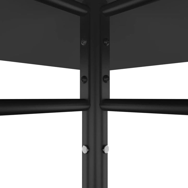 pavillon 3x3x2,7 m 180 g/m² antracitgrå