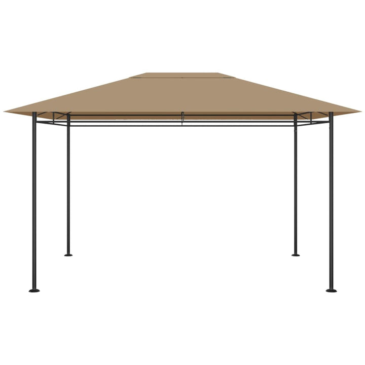 pavillon 384x281x270 cm 180 g/m² gråbrun