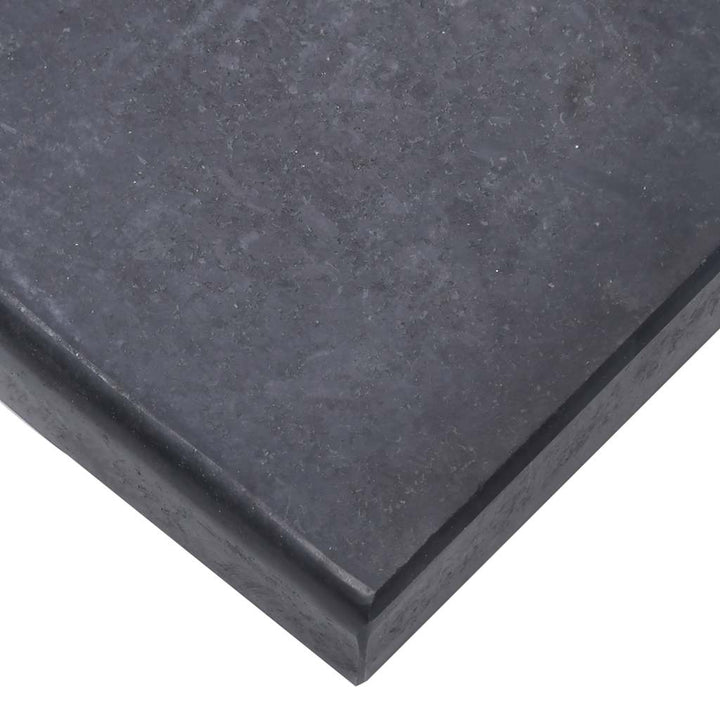parasolfod 40x28x4 cm granit sort