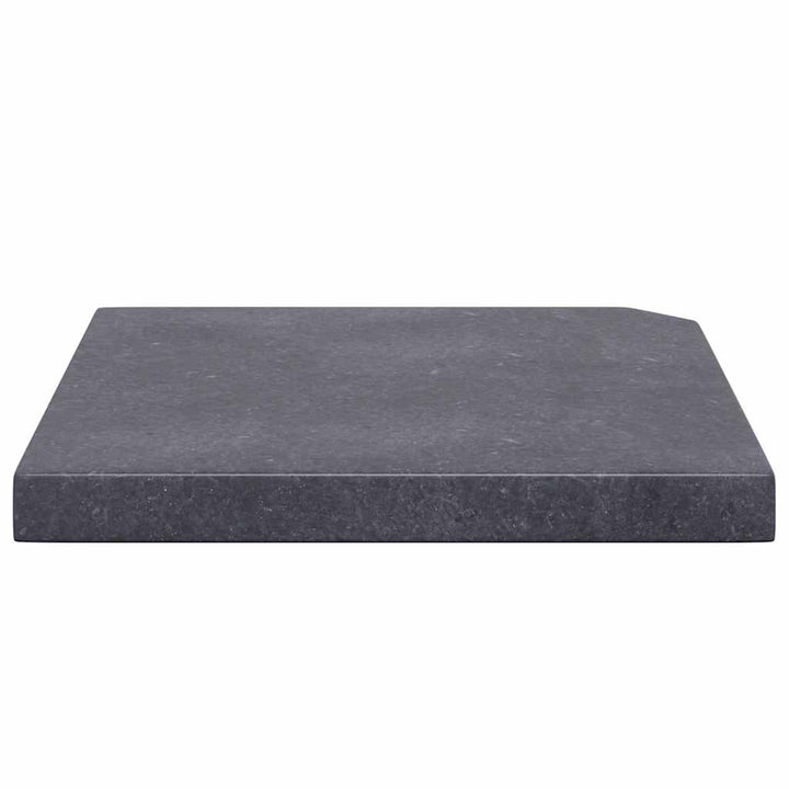 vægtplade til parasol granit 25 kg firkantet sort