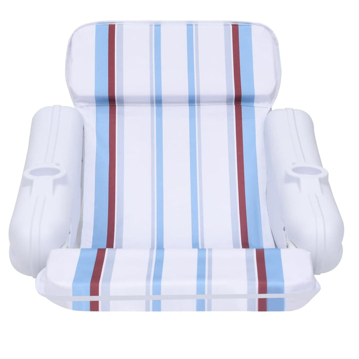 oppustelig poolstol 140x83x60 cm