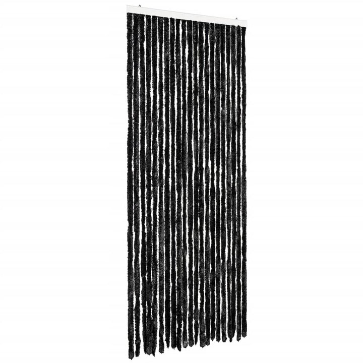 insektgardin 90x200 cm chenille antracitgrå