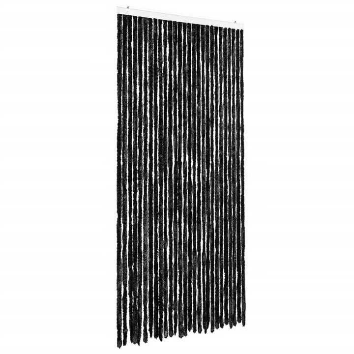 insektgardin 118x200 cm chenille antracitgrå