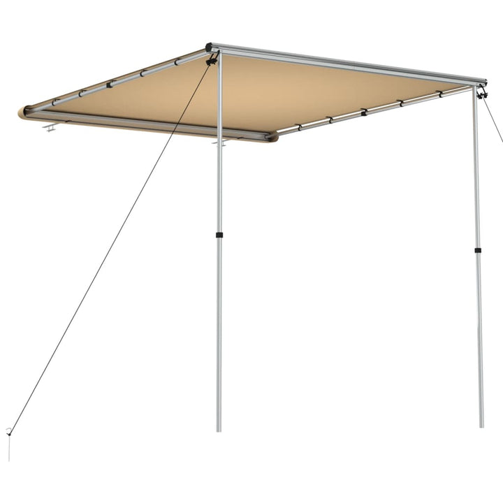 markise til campingvogne 1,8x2,5x2,15 m beige