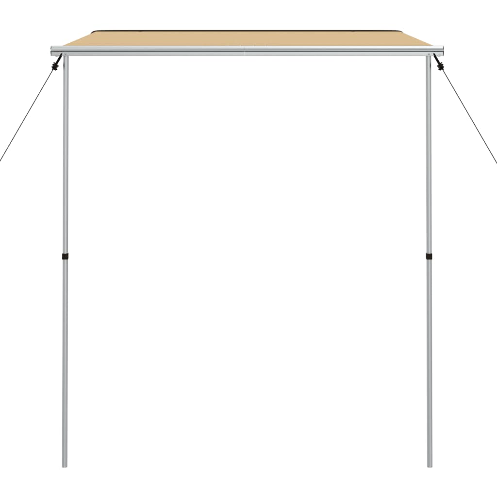 markise til campingvogne 1,8x2,5x2,15 m beige
