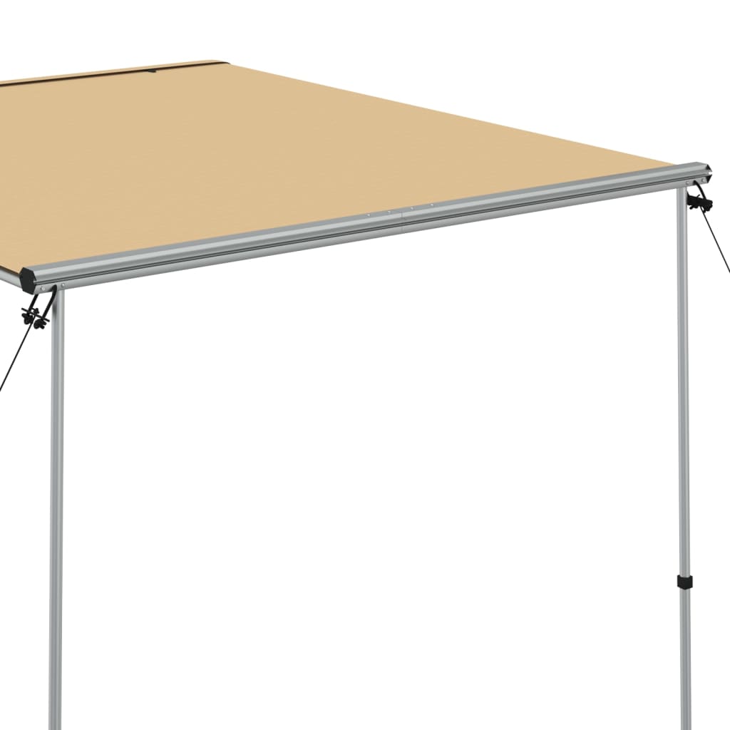 markise til campingvogne 1,8x2,5x2,15 m beige