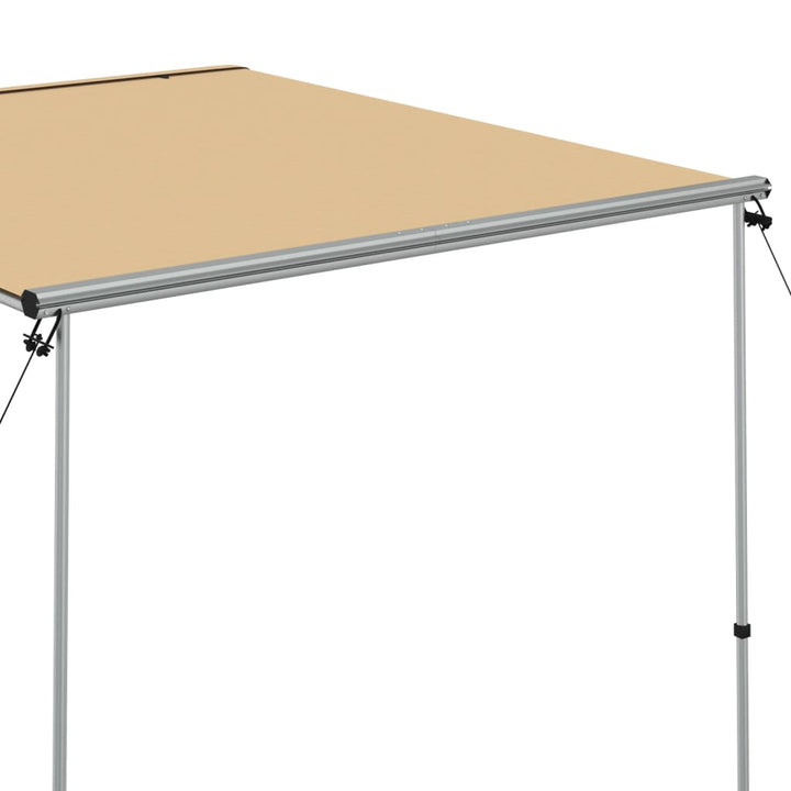 markise til campingvogne 2x2,5x2,15 m beige