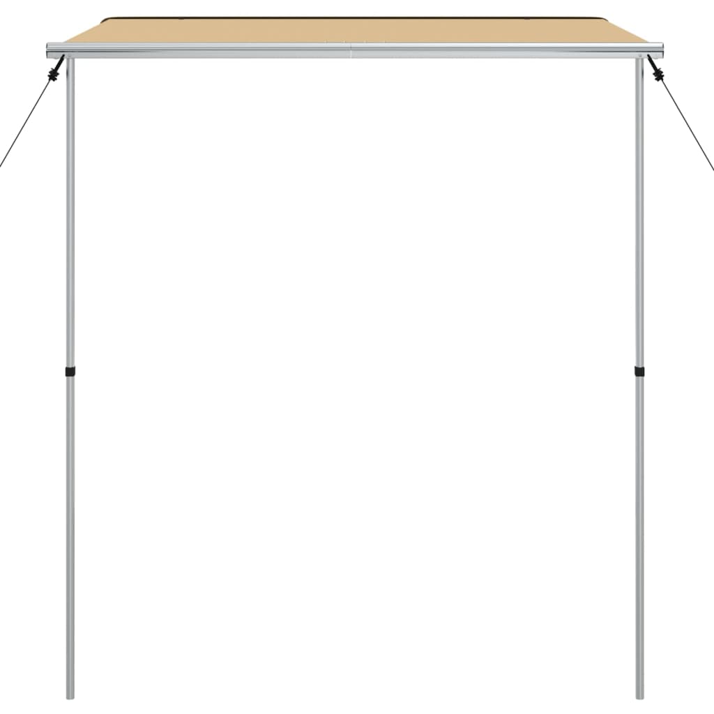 markise til campingvogne 2,4x2x2,15 m beige