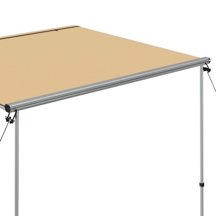 markise til campingvogne 2,4x2x2,15 m beige