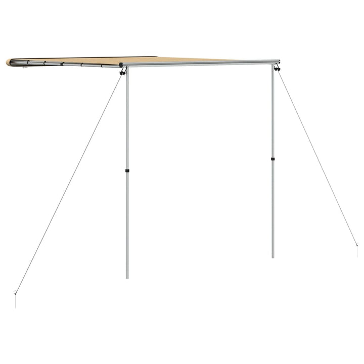 markise til campingvogne 2,4x2,5x2,15 m beige