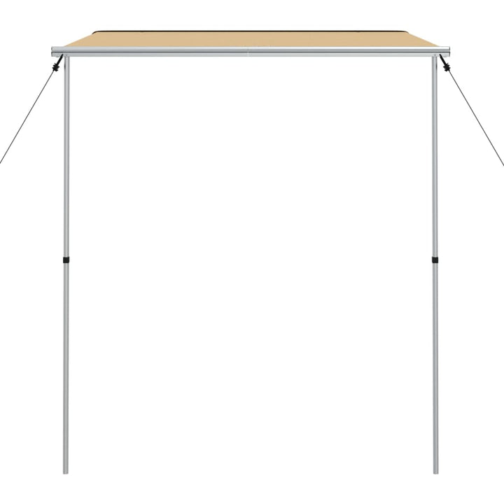 markise til campingvogne 2,4x2,5x2,15 m beige