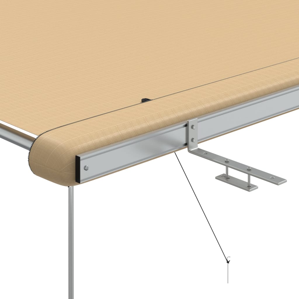 markise til campingvogne 2,4x2,5x2,15 m beige