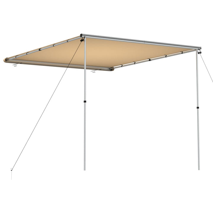 markise til campingvogne 2,4x3x2,15 m beige