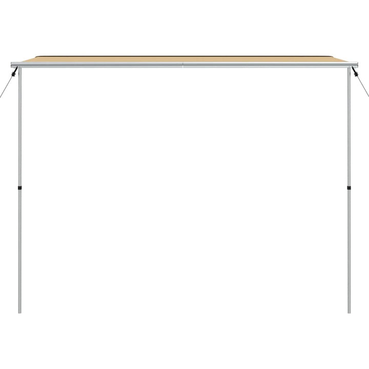 solsejl til campingvogn 3x2x2,15 m beige