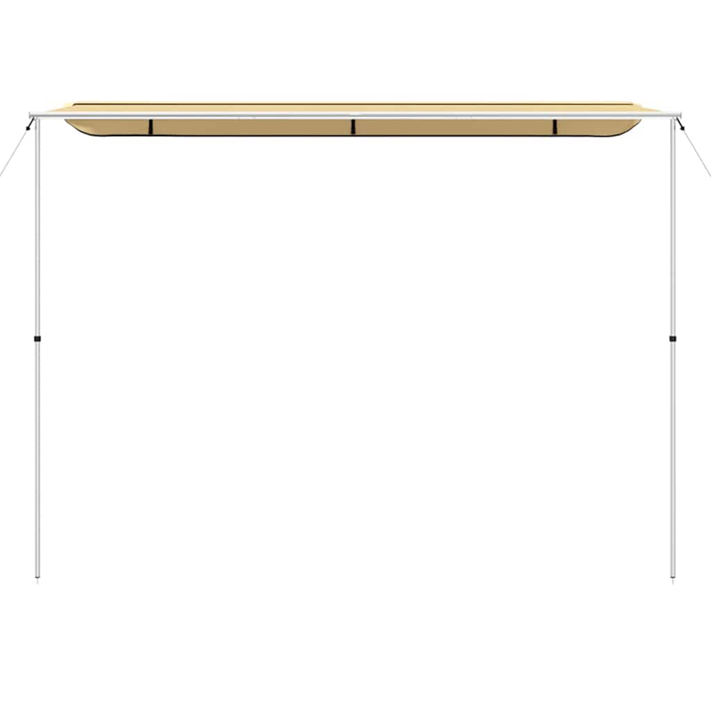 solsejl til campingvogn 4x2,5x2,15 m beige