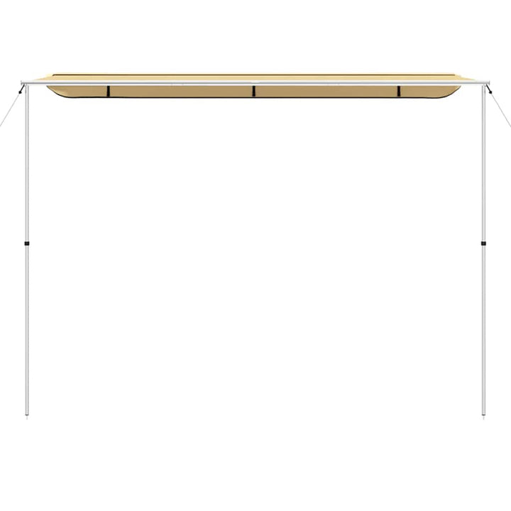 solsejl til campingvogn 4x2,5x2,15 m beige