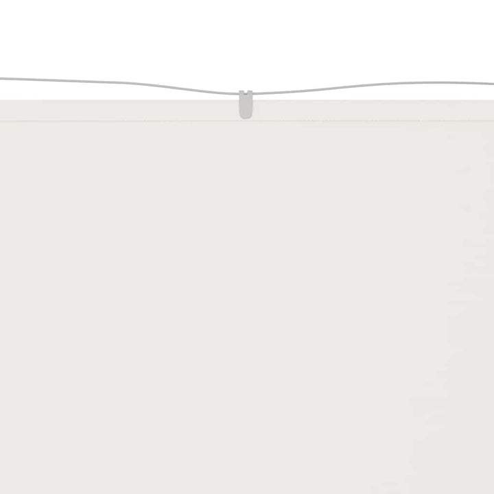 lodret markise 140x270 cm oxfordstof hvid
