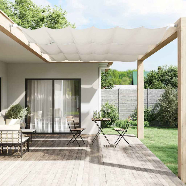 lodret markise 140x270 cm oxfordstof hvid